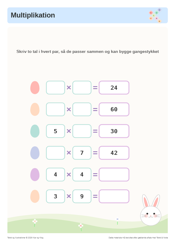 Preview of Æggestykker