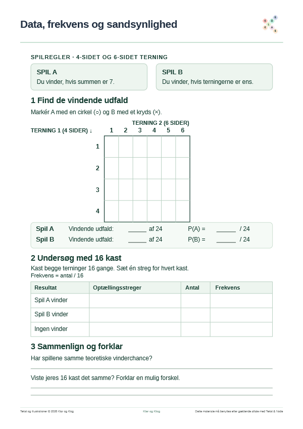 Preview of Har spillene samme vinderchance?