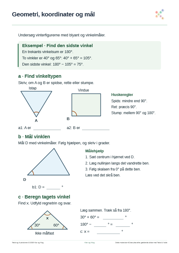Preview of Vinkler i vinterfigurer